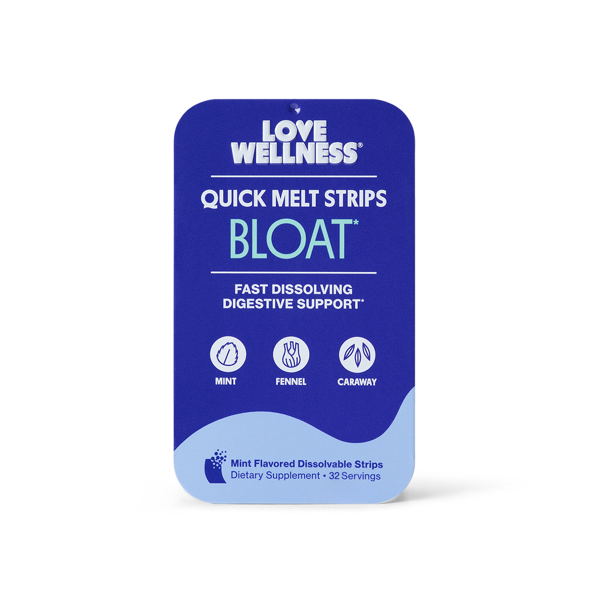 Bloat* Quick Melt Strips - 1 Pack [XNQYO]