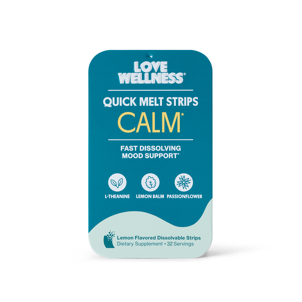 Calm* Quick Melt Strips - 1 Pack [YOVMJ]